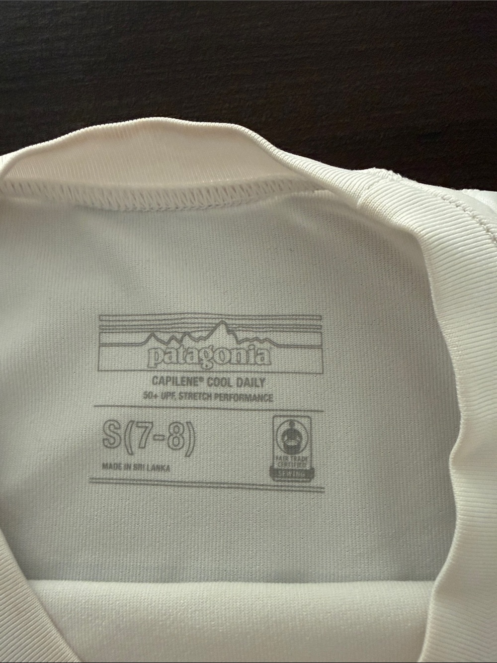 Patagonia Youth Capilene Cool Long-Sleeve Shirt with Back logo - Picture 2 of 5